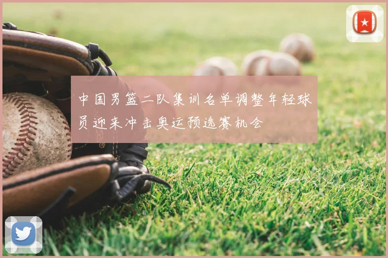 中国男篮二队集训名单调整年轻球员迎来冲击奥运预选赛机会