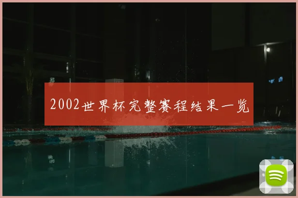 2002世界杯完整赛程结果一览